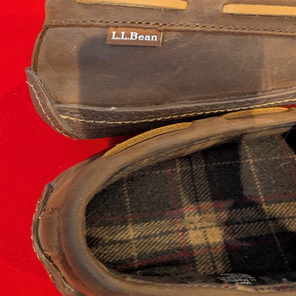 Men's L.L. Bean Brown Slippers - Picture 4 of 5